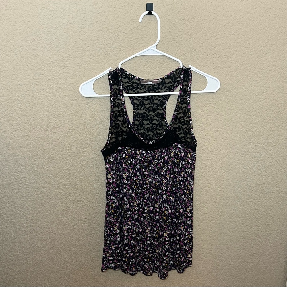 Floral Loose Fit Top, Size S
